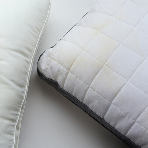 Stained Pillow and mattress